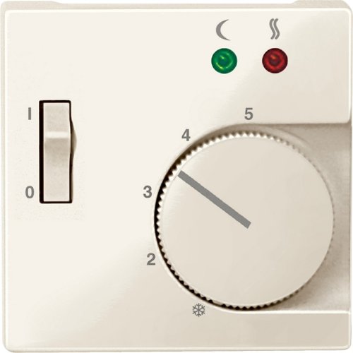 Лицевая панель Schneider Electric Merten System M для терморегулятора бежевый картинка